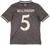 Bellingham 5 x Real Madrid Third T-shirt 24/25, Authentic Quality