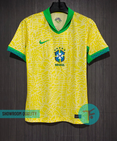 Brazil Home 2024 Copa America T-shirt, Showroom Quality