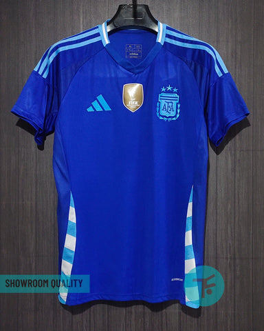 Argentina Away 2024 Copa America T-shirt, Showroom Quality