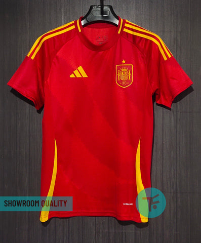 Spain Home 2024 Euro T-shirt, Showroom Quality