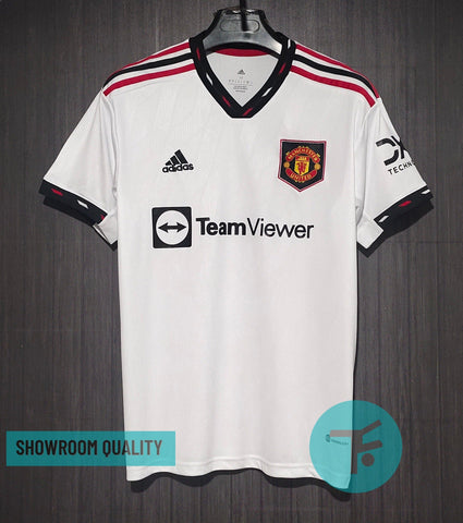 Printed: Ronaldo-7 Manchester United Away T-shirt 22/23, Showroom Quality with EPL badges