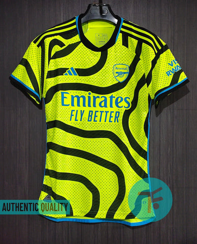 Arsenal Away T-shirt 23/24, Authentic Quality with EPL Font