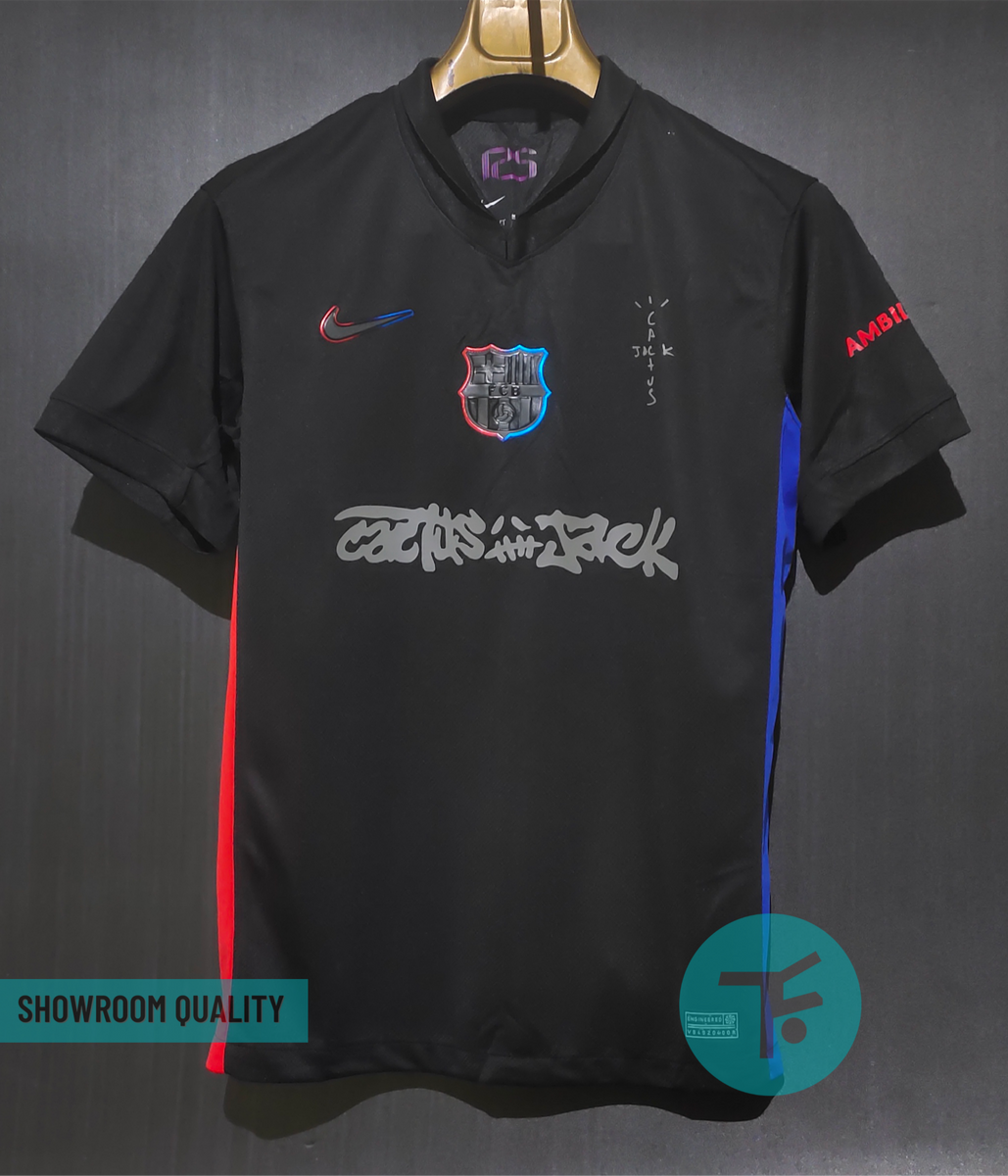 Nike FC Barcelona Cactus Jack シャツ F.C. Barcelona 2024/25 Stadium Away x CACTUS JACK 'Men's