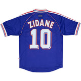 Zidane 10 x France 1998 Final Classic Home Retro