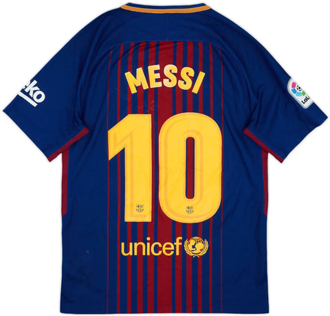 Messi 10 x Barcelona Home 2017/18  Classic Retro