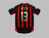 Nesta 13 x AC Milan 2006/07 Home Classic Retro