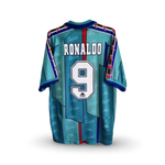 Ronaldo 9 x Barcelona Away 1995/96 Classic Retro