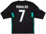Ronaldo 7 x Real Madrid 2017/18 Classic Away Retro in Full sleeves