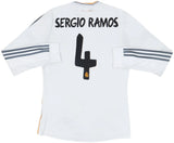 Sergio Ramos 4 x Real Madrid 2013/14 Classic Home Retro Full Hand