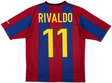Rivaldo 11 x Barcelona Home 1998/99 Classic Retro
