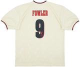 Fowler 9 x Liverpool 1996/98 Classic Away Retro