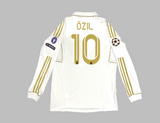 Ozil 10 x Real Madrid 2011-12 Home Retro in Full Sleeves