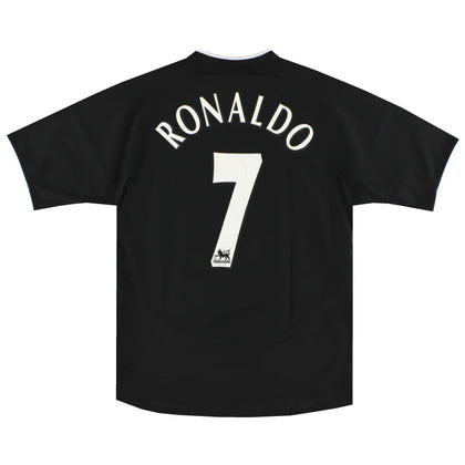 Ronaldo 7 x Manchester United 2003/04 Away Classic Retro