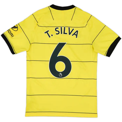 T. Silva 6 x Chelsea Away T-shirt 21/22, Showroom Quality