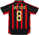 Gattuso 8  x AC Milan 2006/07 Home Classic Retro