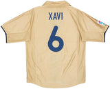 Xavi 6 x Barcelona Away 2001/02 Classic Retro