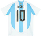 Messi 10 x Argentina Home 2024 Copa America T-shirt, Showroom Quality