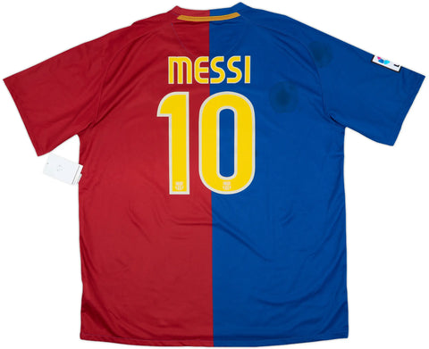 Messi 10 x Barcelona Home 2009 Final Classic Retro