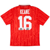 Keane 16 x Manchester United 1992/94 Home Retro