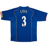 Cole 3 x Arsenal 2004/05 Away Classic Retro