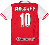 Bergkamp 10 x Arsenal 1996/98 Home Classic Retro