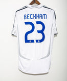 Real Madrid Iconic 2006/07 Home Retro with BECKHAM 23 Print