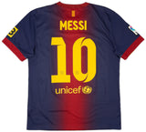 Messi 10 x Barcelona Home 2012/13 Classic Retro