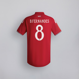 B.Fernandes - 8 x Manchester United Home T-shirt 26/27, Showroom Quality