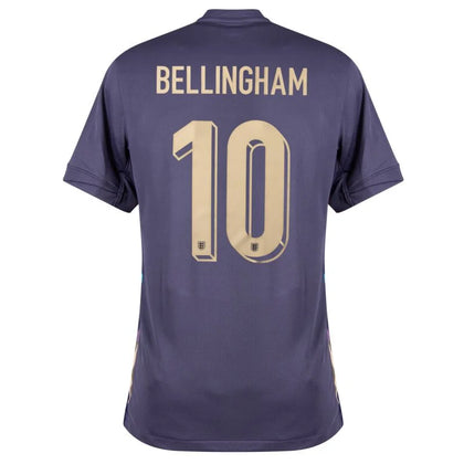 Bellingham 10 x England Away 2024 Euro T-shirt, Showroom Quality