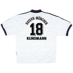 Klinsmann 18 x Bayern Munich 1996/98 Classic Away Retro
