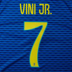Vini Jr . 7 x Brazil Away 2024 Copa America T-shirt, Showroom Quality
