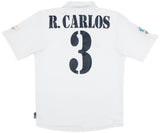 R.Carlos 3 x Real Madrid 2001/02 Classic Home Retro