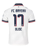 Olise 17 x Bayern Munich Away T-shirt 26/27, Showroom Quality