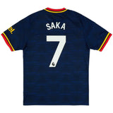 Saka 7 x Arsenal Away T-shirt 26/27, Authentic Quality