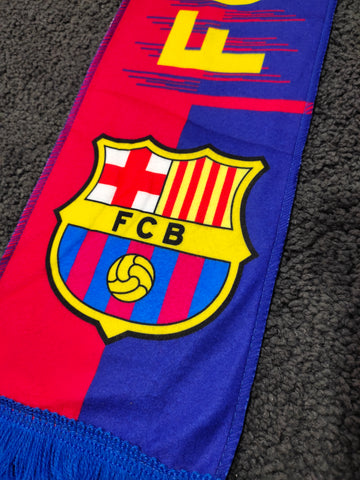 Écharpe Visca el Barca Barcelone vintage Barcelona football Écharpe Visca el Barca Barcelone vintage Barcelona football