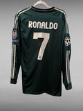 Ronaldo 7 x Real Madrid 2012/13 Classic Third Retro in Full Sleeve