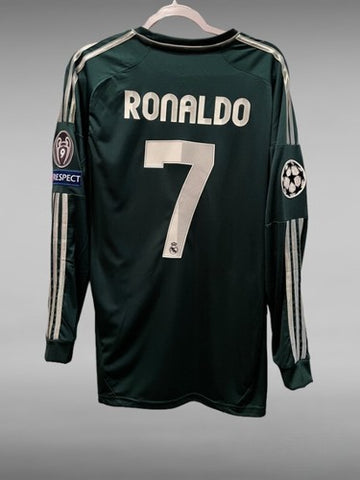 Ronaldo 7 x Real Madrid 2012/13 Classic Third Retro in Full Sleeve