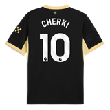Cherki 10 x Manchester City Away T-shirt 26/27, Authentic Quality