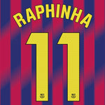 Raphinha 11 x Barcelona Home T-shirt 25/26, Showroom Quality