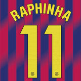 Raphinha 11 x Barcelona Home T-shirt 25/26, Showroom Quality