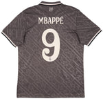 Mbappe 9 x Real Madrid Third T-shirt 24/25, Showroom Quality