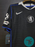 Chelsea Third T-shirt 25/26, Authentic Quality in Club Font