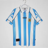 Maradona 10 x Argentina 1997 Classic Home Retro