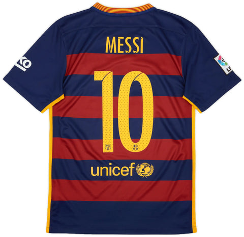 Messi 10 x Barcelona Home 2015/16 Classic Retro
