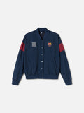 Barcelona Navy Blue Windbreaker