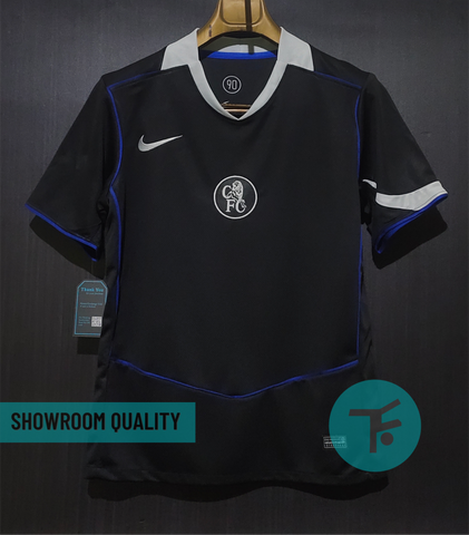 Chelsea Third T-shirt 25/26, Showroom Quality in Club Font