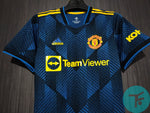 Printed: Maguire-5 Manchester United Third T-shirt 21/22, Authentic Quality with EPL Badge