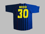 Messi 30 x Barcelona Away 2004/05 Classic Retro