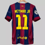 Neymar Jr 11 x Barcelona Home 2014/15 Classic Retro with Final print