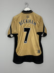Beckham 7 x Manchester United 2001/02 Classic Third Retro - Reversible